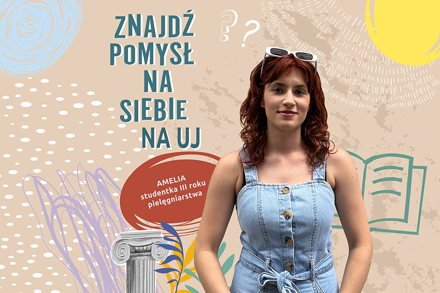 Amelia - studentka III roku pielęgniarstwa [Wydział Nauk o Zdrowiu UJ CM]