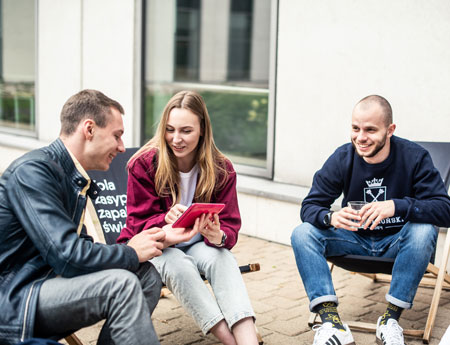 wsparcie nowych studentów UJ - zdjęcie studentów