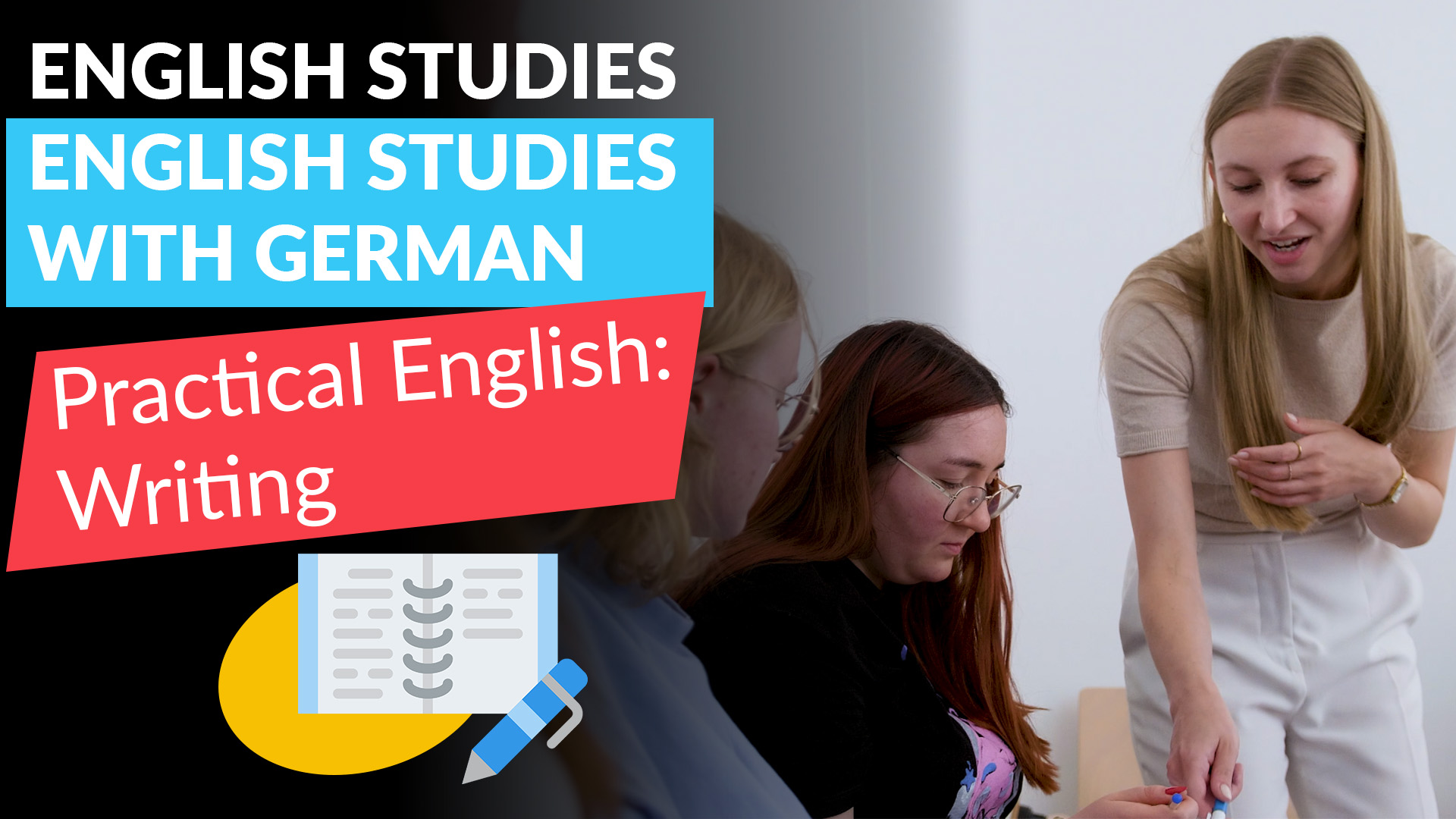 English Studies/English Studies with German: Practical English: Writing